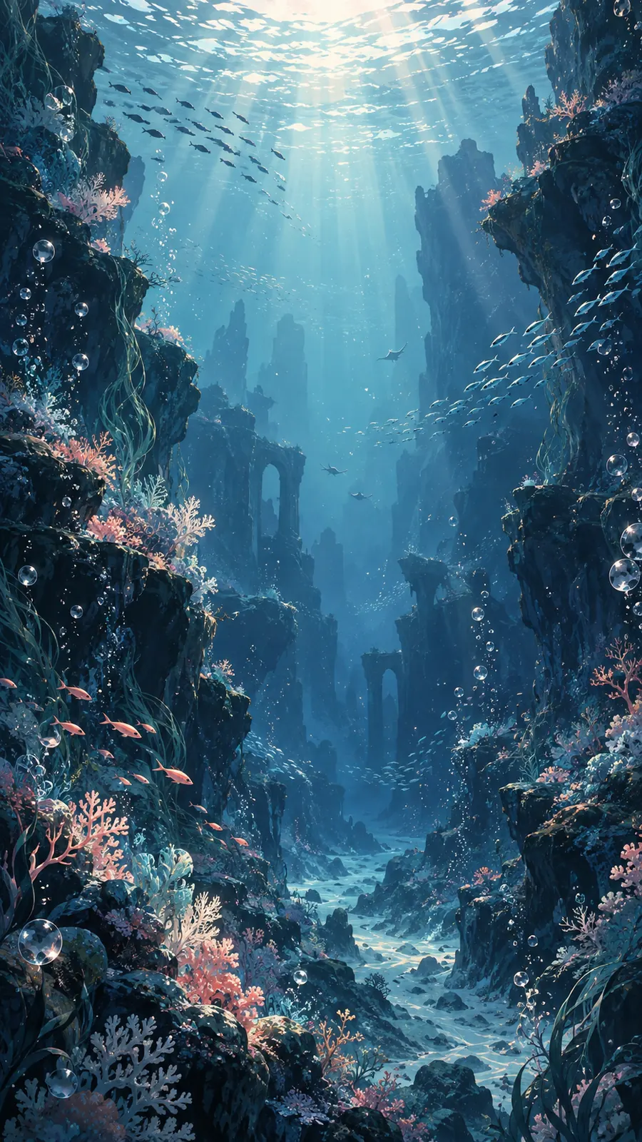 深海峡谷首页背景